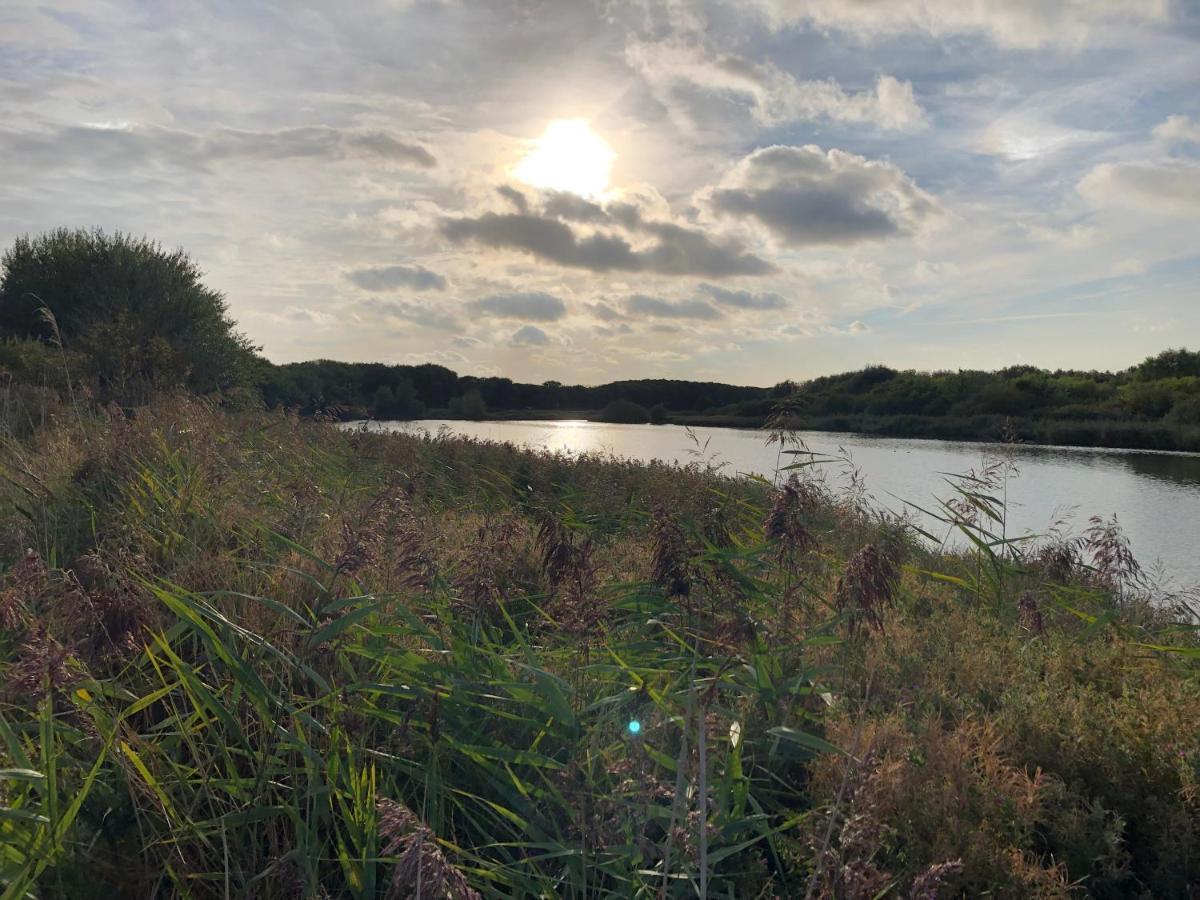 Westkapelle Comfortabele Strandkamer Aan De Kreek Exteriör bild
